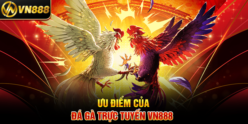 Đá Gà Trực Tuyến VN888: Sân Chơi Cá Cược Đỉnh Cao Mọi Lúc 3 Ưu Điểm Của Đá Gà Trực Tuyến VN888